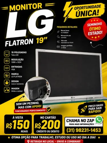 Monitor Semi-Novo LG
