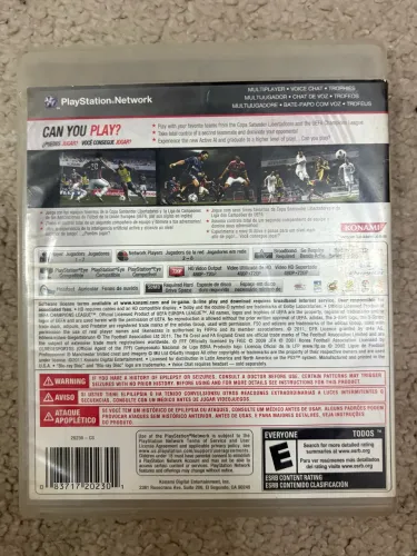 PES 2012 - jogo usado PS3