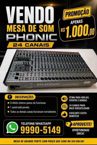 Mesa de som 