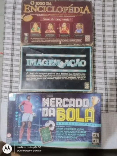 3 Jogos de tabuleiro por 190 reais