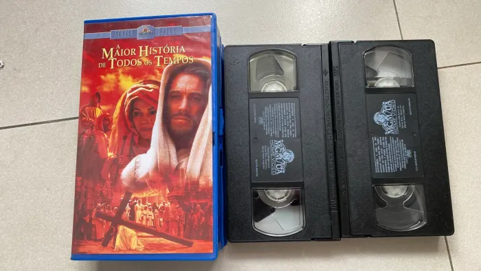 Vhs duplo - A Maior História de todos os tempos