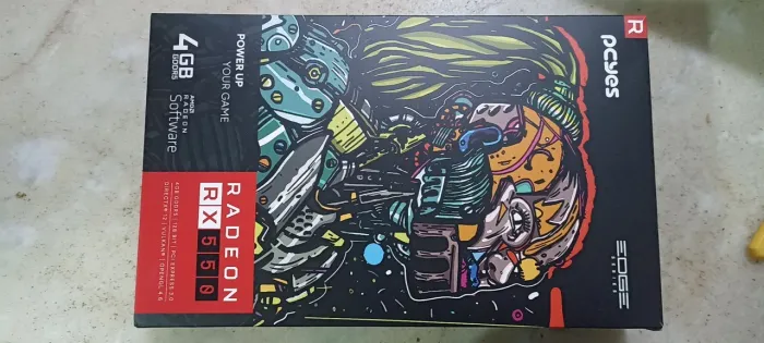 Placa de Video Rx550 4GB