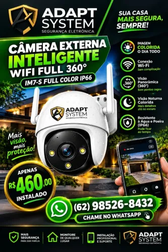 Oferta câmeras motor para portão 