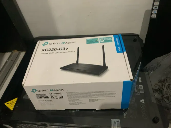 ? VENDO ROTEADOR TP-LINK XC220-G3V AC1200 - NOVO, NUNCA USADO! ?