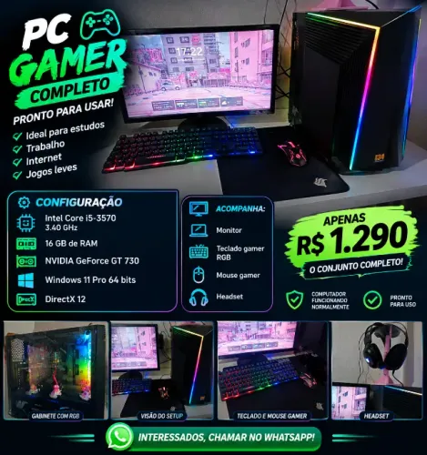 PC gamer completo