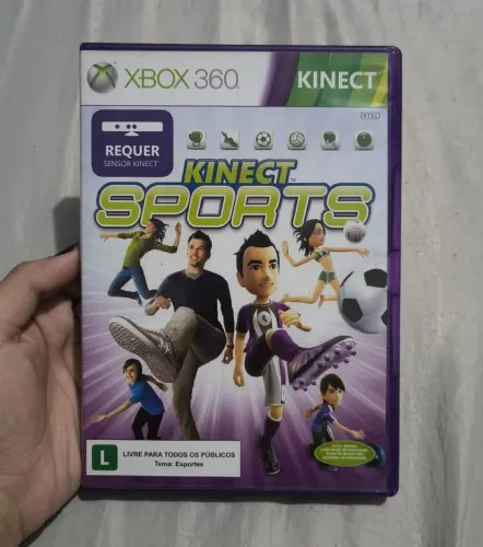Jogo kinect sports Xbox 360 mídia física ORIGINAL 