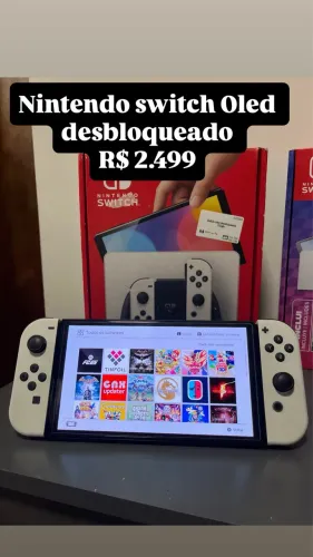 Nintendo switch desbloqueado com jogos