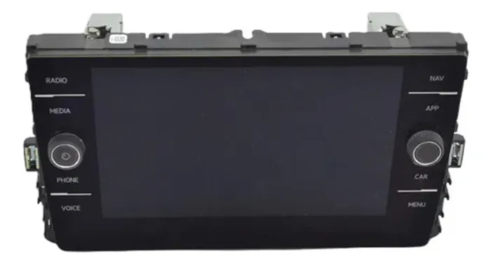 Central Multimidia Original Vw T-cross Polo Nivus Jetta Preto