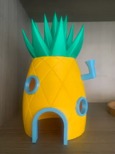 Casa do Bob esponja fenda do biquíni