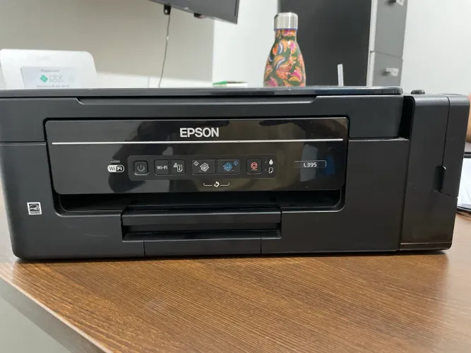 Impressora Epson L395 Wi-Fi - Liga Normal / Não Puxa Papel (Para Conserto)