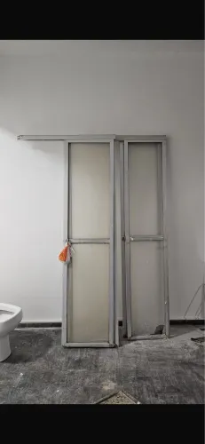 Estrutura de box para banheiro