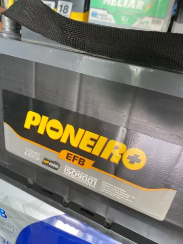 Bateria Seminova Pioneiro 72 amperes tecnologia EFB 