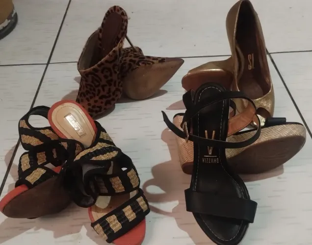 Lindas sandálias originais Tam. 35 e 36