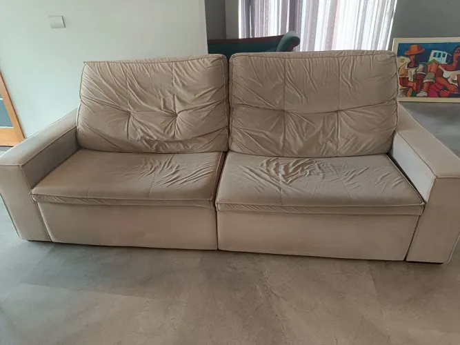 Sofá Retrátil 4 lug