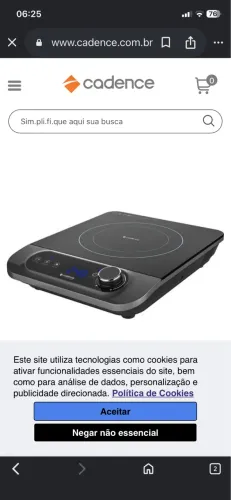 Fogão elétrico