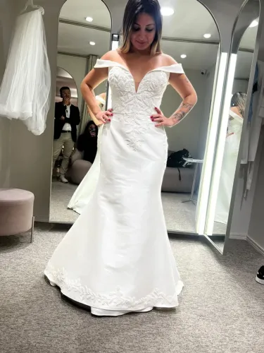 VESTIDO DE NOIVA LONGO - MODELO SEREIA ?