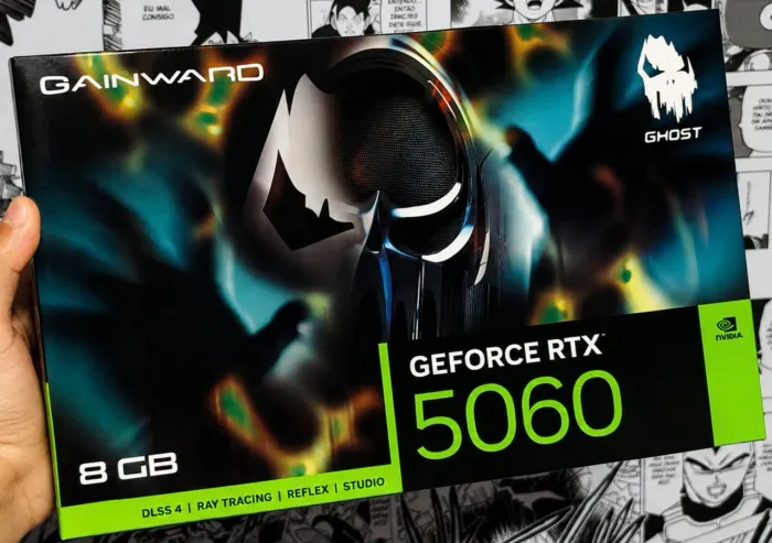 PLACA DE VIDEO RTX 5060 8GB LACRADA. VENDO OU TROCO