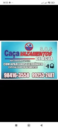 Caça vazamento de água