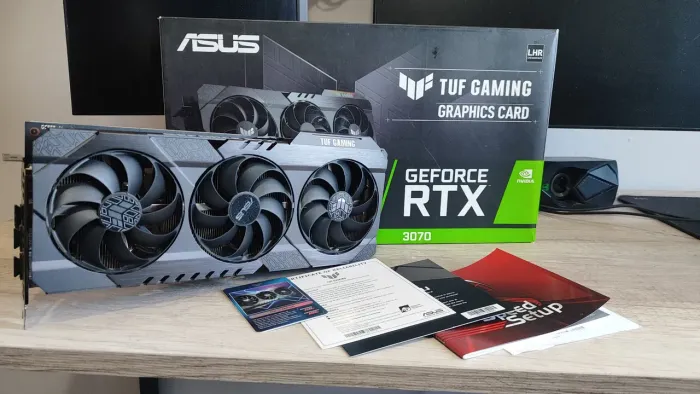 Placa de vídeo RTX 3070 8GB ASUS TUF