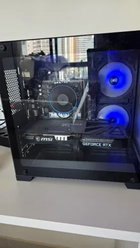 PC GAMER COMPLETO - i5 12ª Geração + RTX 3060 12GB + Monitor 144Hz Curvo