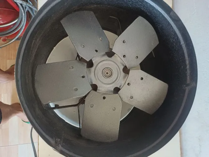 Exaustor 30cm 220v fucinando perfeitamente