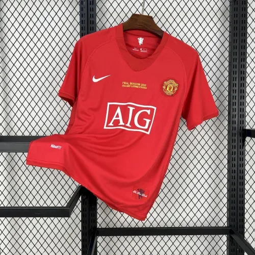 Camisa retrô Man United 07/08 - Cristiano Ronaldo