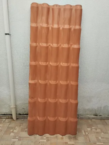 Telhas PVC - 242cm x 88cm - Usadas