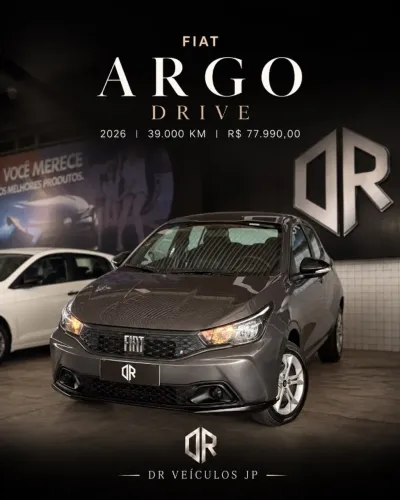 Fiat Argo Drive 1.0 6V Flex 2026
