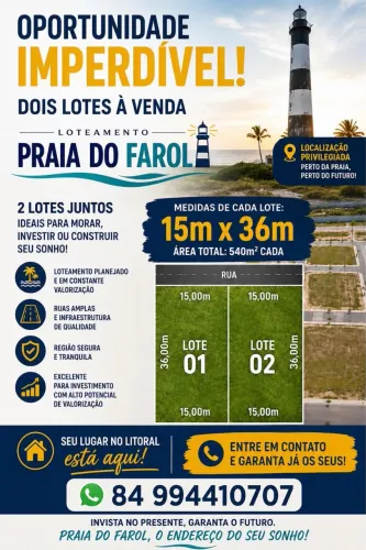 Investimentos imobiliários no litoral norte de Natal