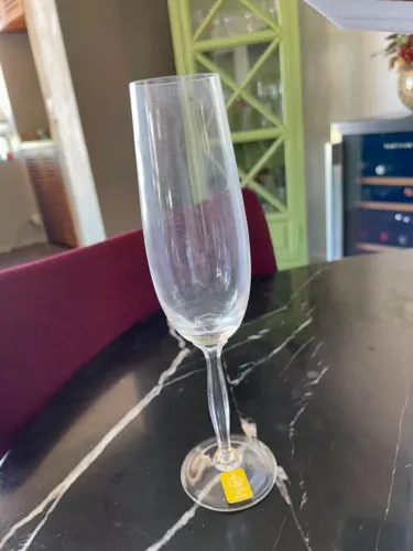 Jogo com 6 Taças Strauss de Cristal para Champagne/Espumante - Novas com Etiqueta
