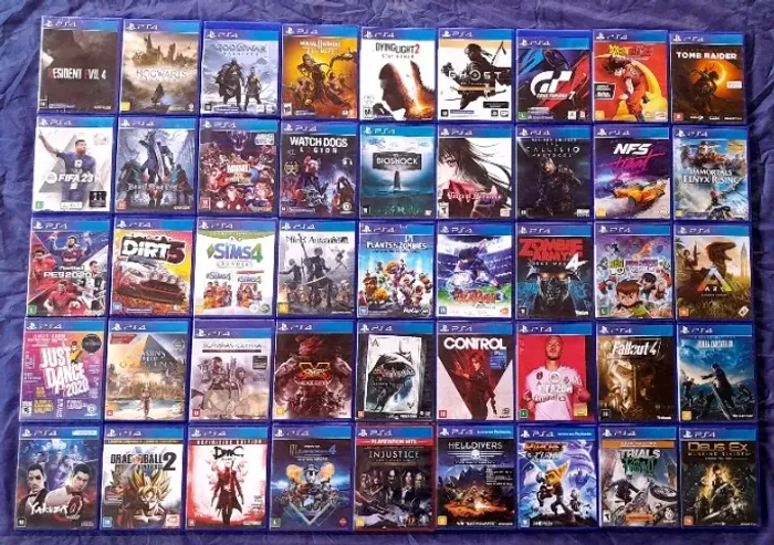 Jogos Ps4 Troca ou Venda - Valores variados