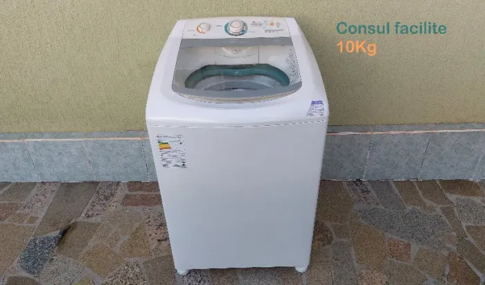 Máquina de lavar Consul Facilite 10Kg- 110v - ac. Cartão
