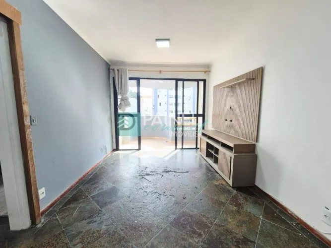 Apartamento para Aluguel Frente Praia Centro de São Vicente | 1 Dorm, 2 Banheiros, 1 Vaga