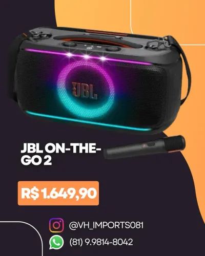 JBL Partybox On The Go 2 - Lacrada