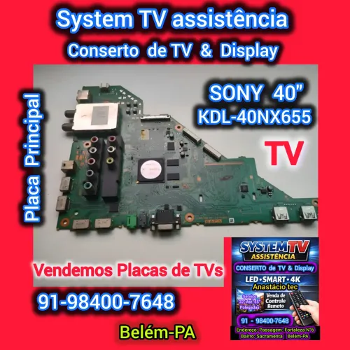 KDL-40NX655 Principal SONY