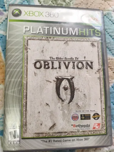 2 Jogos originais XBox 360 Oblivion e Halo