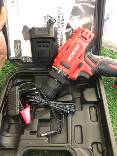 Parafusadeira furadeira worker de 12v