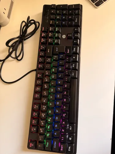 Teclado Mecânico Gamer HP GK100