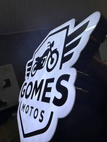 logotipo luminoso