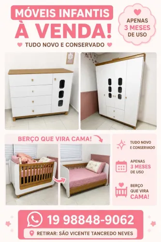 Móveis quarto de bebê 