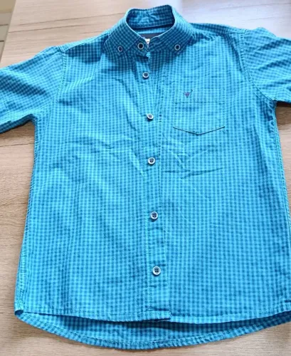 Camisa Infantil Xadrez Conservada