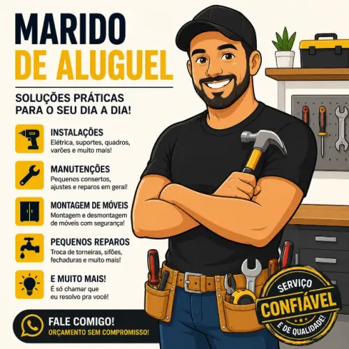 Serviço de Marido de Aluguel / Reparos Residenciais