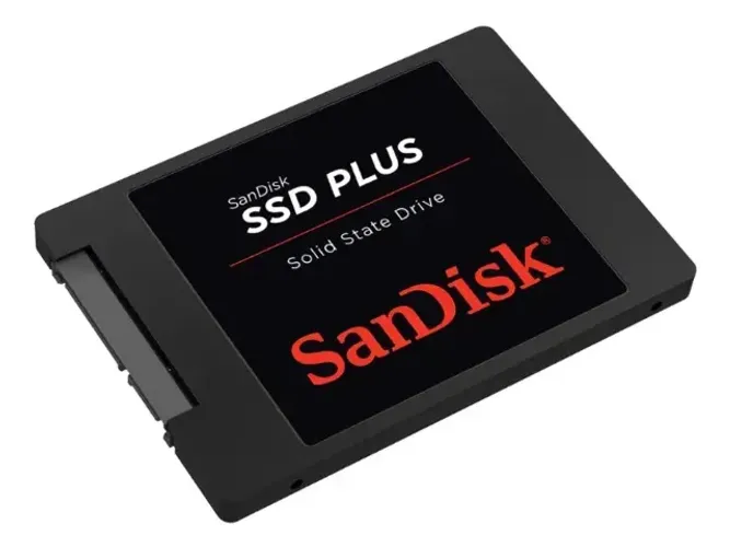 SSD Sandisk Plus 2tb Sata3 2.5 Preto