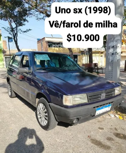 Fiat Uno Mille SX Young 1.0 IE (álcool) 1998