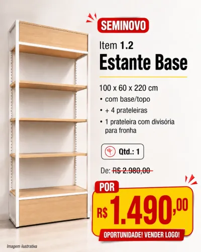 Estante base