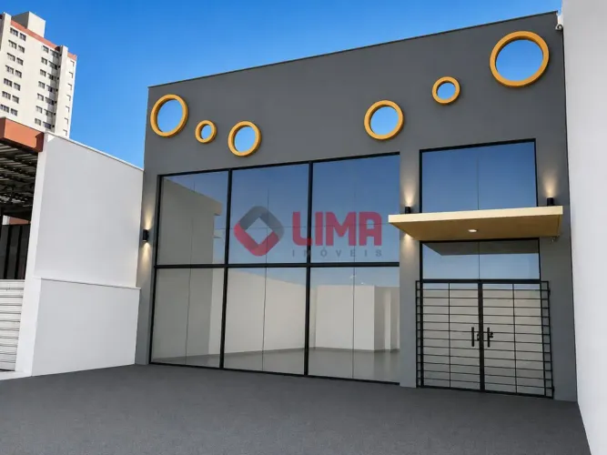 Prédio comercial para locação com 484 m² na Av. Nossa Senhora de Fátima