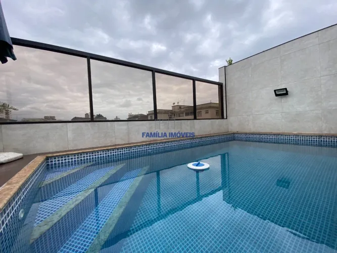 Casa para alugar 3 quartos 2 suítes piscina Boqueirão Santos SP
