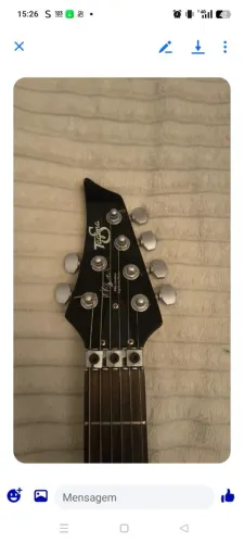 ? Guitarra Tagima Kiko Loureiro Signature K2 - Preta