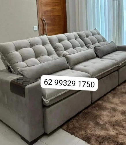 Sofá retrátil preço de fábrica