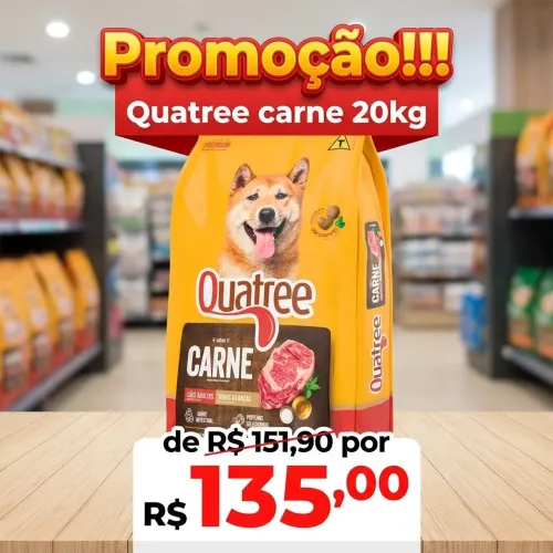 Quatree carne 20kg